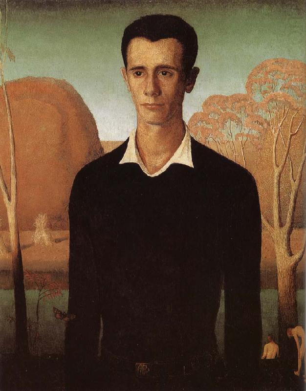Grant Wood The Portrait china oil painting image